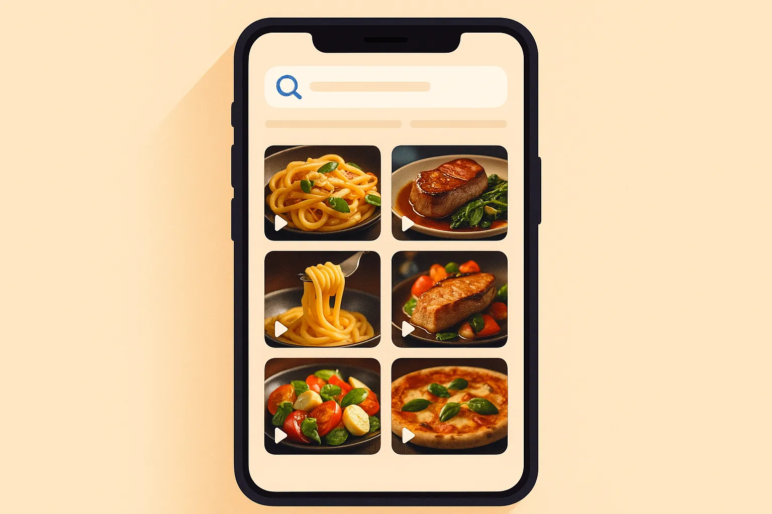 Wyszukiwanie restauracji na TikToku przez opisowe zapytanie typu gdzie zjeść w okolicy