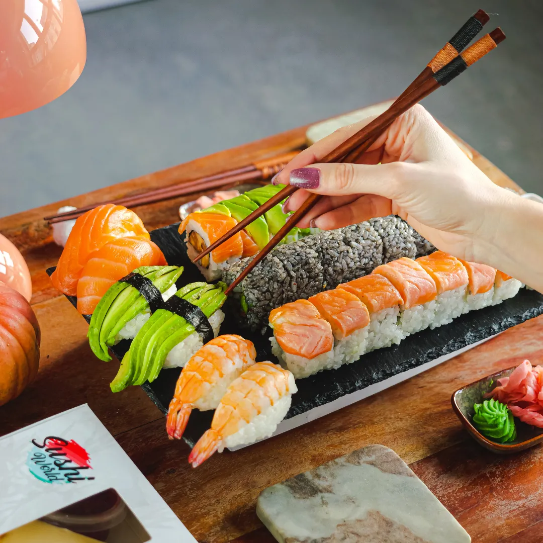 Sushi World, foodfotografia kampanii marketingowej DigiAds