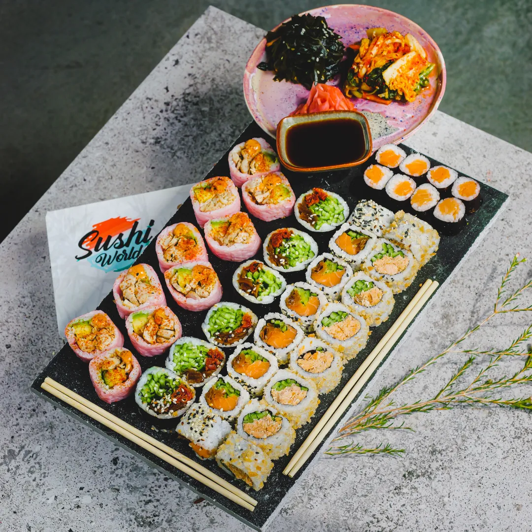 Sushi World, foodfotografia kampanii marketingowej DigiAds