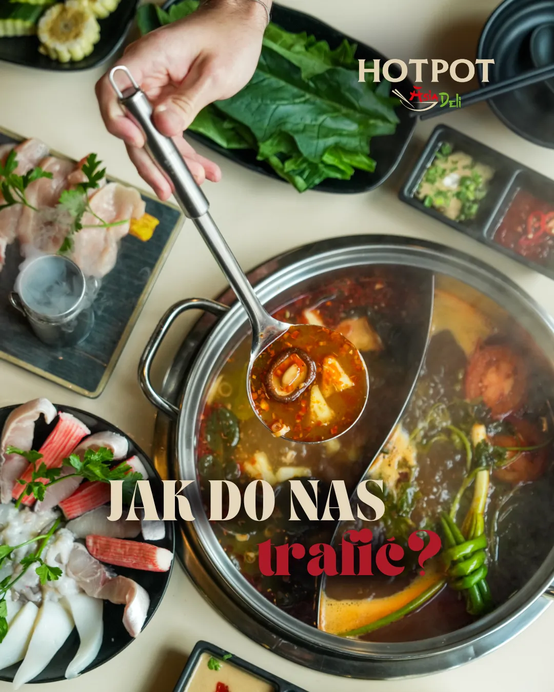 Kreacja reklamowa HOTPOT Asia Deli