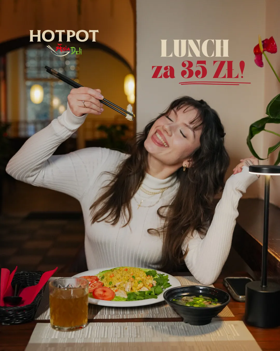 Grafika reklamowa HOTPOT Asia Deli
