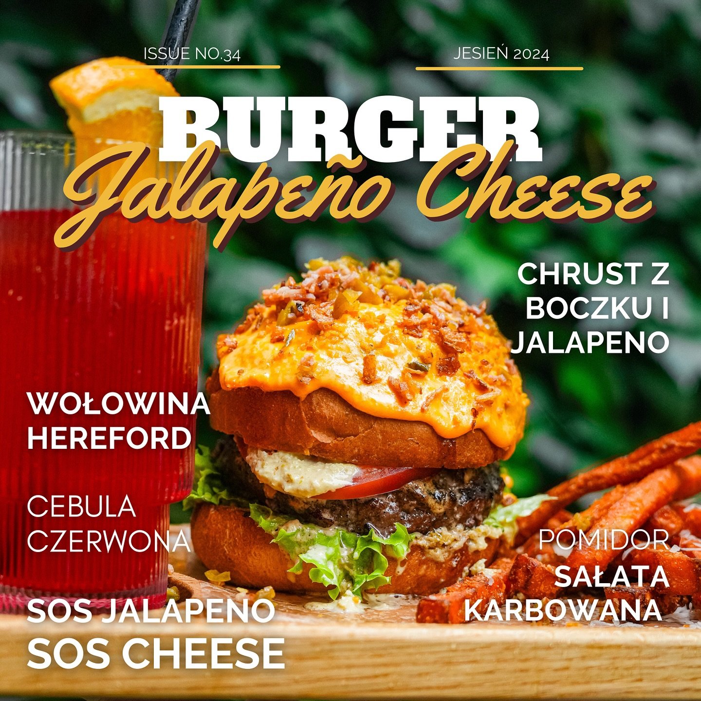 Burger Jalapeño Cheese