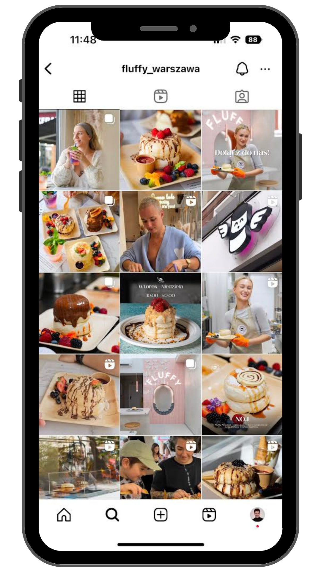 Fluffy – Instagram feed